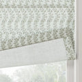 Britt Bengoechea x TWOPAGES Floral Print Linen Cotton Roman Blind Cordless