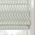 Britt Bengoechea x TWOPAGES Floral Print Linen Cotton Roman Blind Cordless