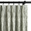 Britt Bengoechea x TWOPAGES Cottage Floral Printed Linen Cotton Pleated Curtains