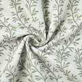 Britt Bengoechea x TWOPAGES Cottage Floral Printed Linen Cotton Pleated Curtains