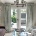 Britt Bengoechea x TWOPAGES Cottage Floral Printed Linen Cotton Pleated Curtains