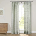 Britt Bengoechea x TWOPAGES Cottage Floral Printed Linen Cotton Pleated Curtains