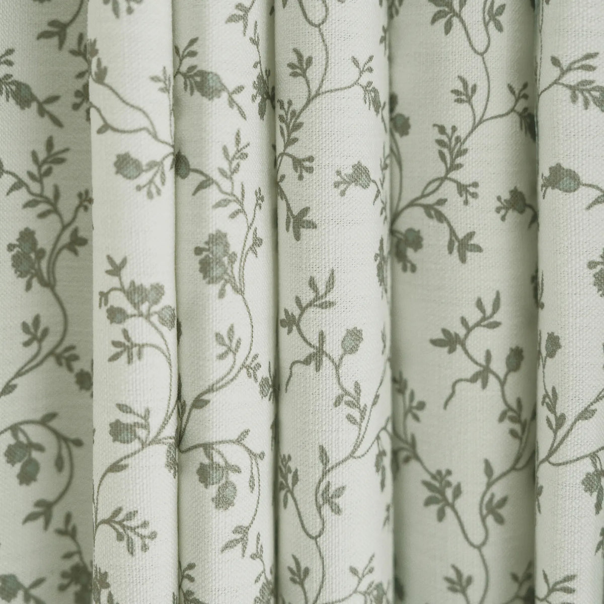 Britt Bengoechea x TWOPAGES Cottage Floral Printed Linen Cotton Pleated Curtains