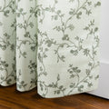 Britt Bengoechea x TWOPAGES Cottage Floral Printed Linen Cotton Pleated Curtains
