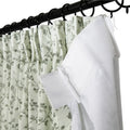 Britt Bengoechea x TWOPAGES Cottage Floral Printed Linen Cotton Pleated Curtains