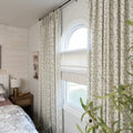 Britt Bengoechea x TWOPAGES Cottage Floral Printed Linen Cotton Pleated Curtains