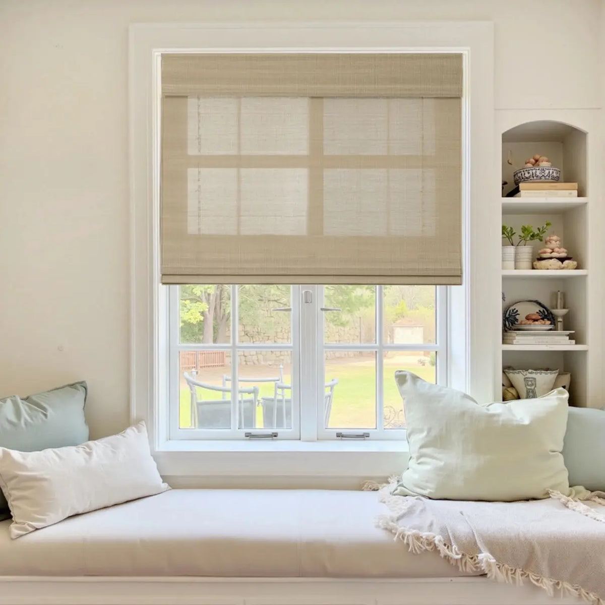 Rae Natural Bamboo Woven Blinds - Series S