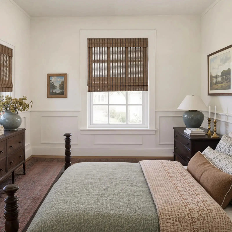 Rae Natural Pure Bamboo Woven Blinds - Series Z
