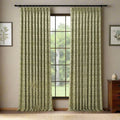 Sara Le x TWOPAGES Vintage Printed Linen Pleated Curtains