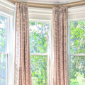 Sara Le x TWOPAGES Vintage Printed Linen Pleated Curtains