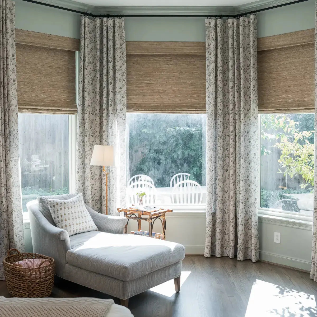 Sara Le x TWOPAGES Vintage Printed Linen Soft Top Curtains
