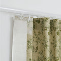 Sara Le x TWOPAGES Printed Linen S-fold Curtains with Belt Hook - Leo Track