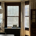 Sara Le x TWOPAGES Vintage Printed Linen Pleated Curtains