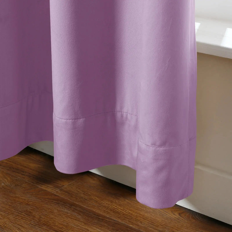 Birkin Velvet Pleated Curtains