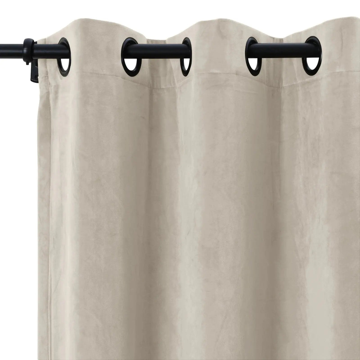 Birkin Velvet Eyelet Curtains