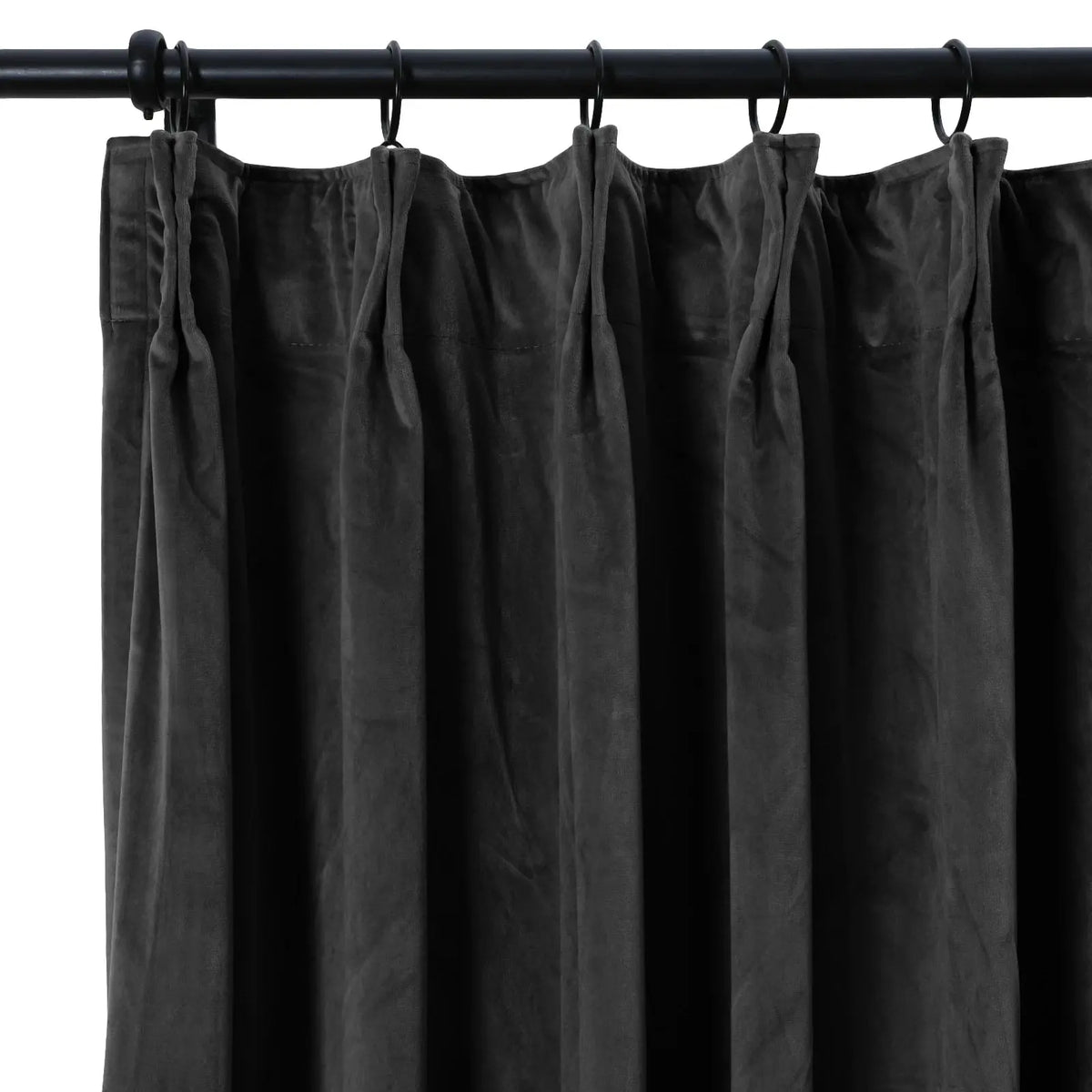 Birkin Velvet Pleated Curtains