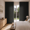 Birkin Velvet S-fold Curtains with Snap Tape - Lora Track