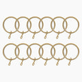 Jaylon Quiet-Glide Curtain Rings Eyelet (Pack of 12)