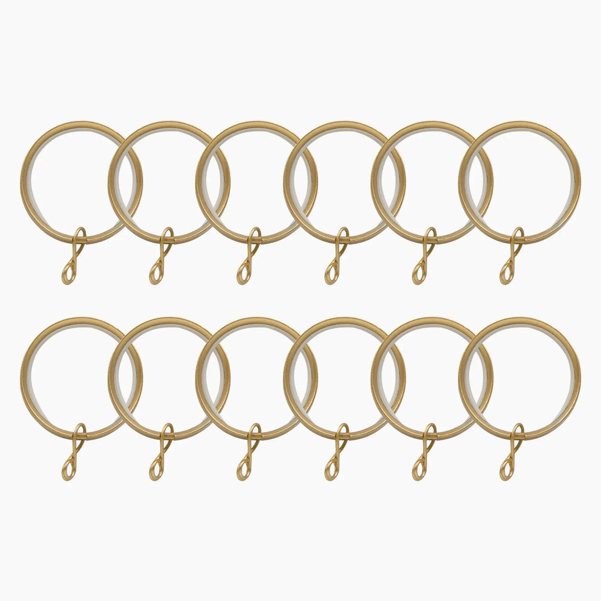 Jaylon Quiet-Glide Curtain Rings Eyelet (Pack of 12)