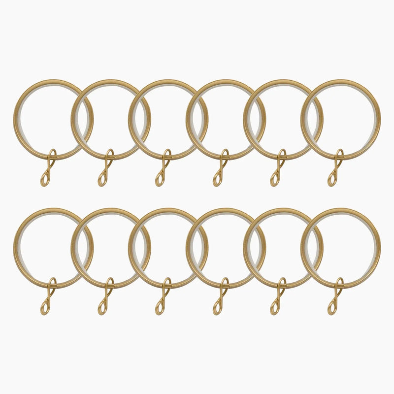 Jaylon Quiet-Glide Curtain Rings Eyelet (Pack of 12)