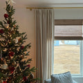Lucas Adjustable Curtain Rod with Rings