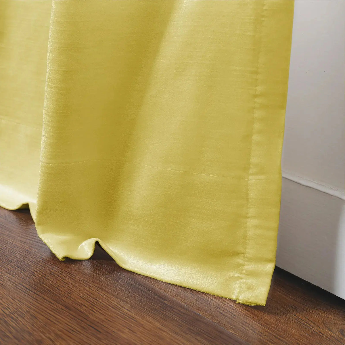 Veda Lustrous Cotton Velvet Pleated Curtains