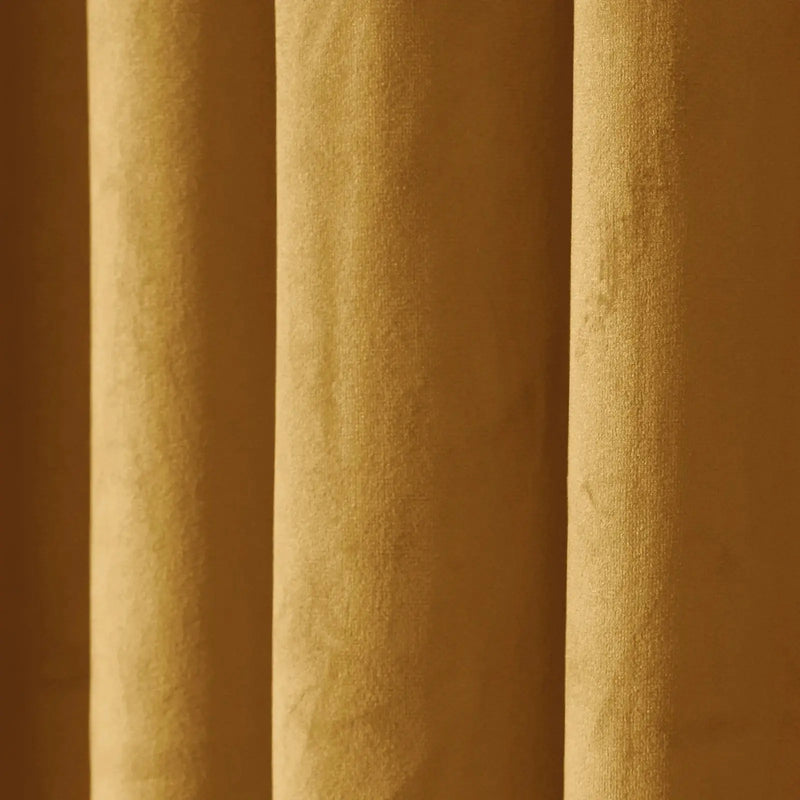 Birkin Velvet Pleated Curtains