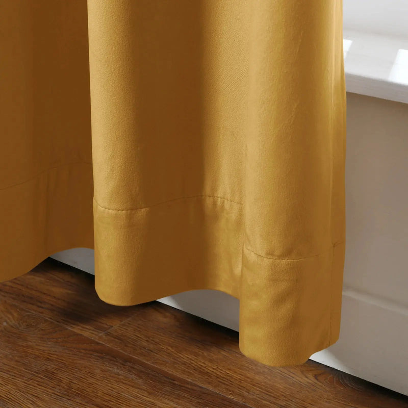Birkin Velvet Pleated Curtains