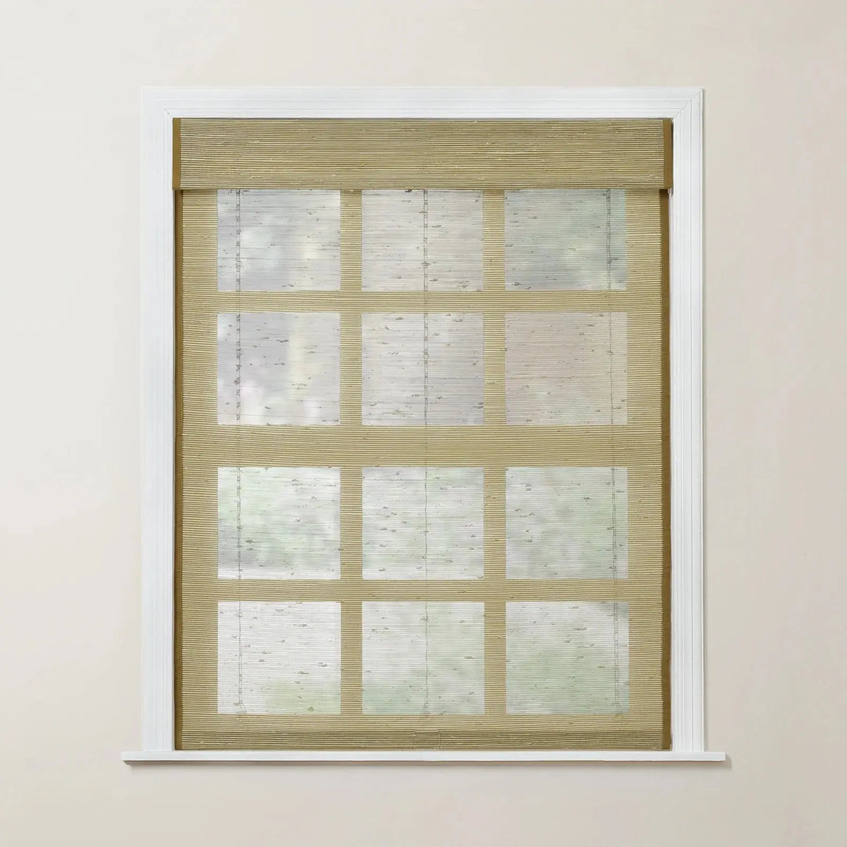 Rae Natural Ramie Bamboo Woven Blinds - Series P
