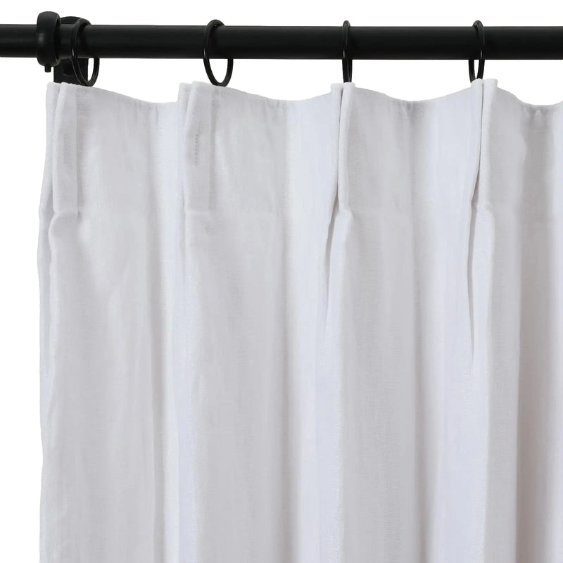 Patti Premium Belgian Linen Pleated Curtains