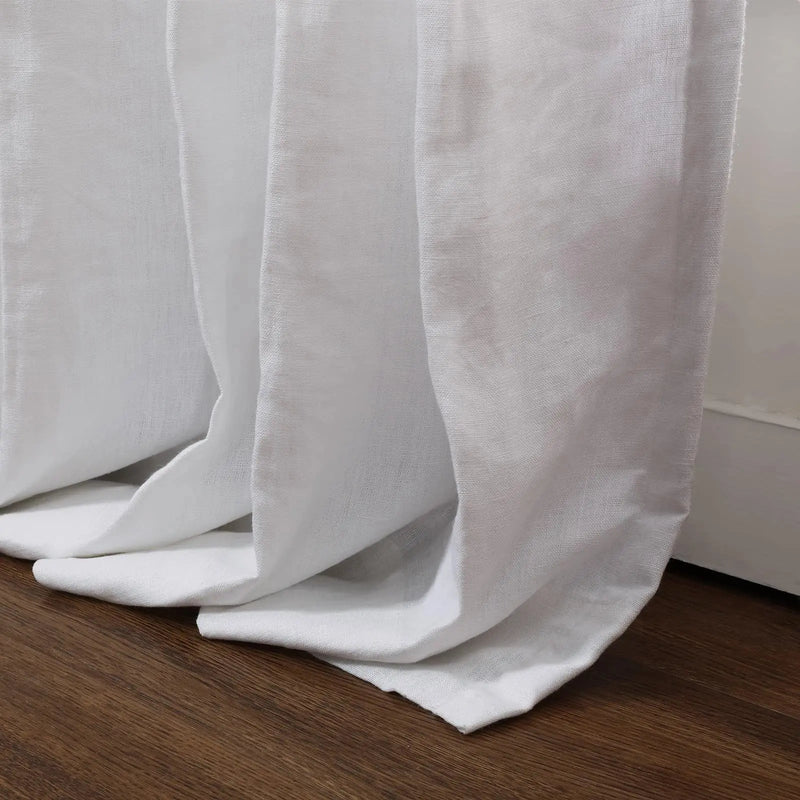 Patti Premium Belgian Linen Pleated Curtains