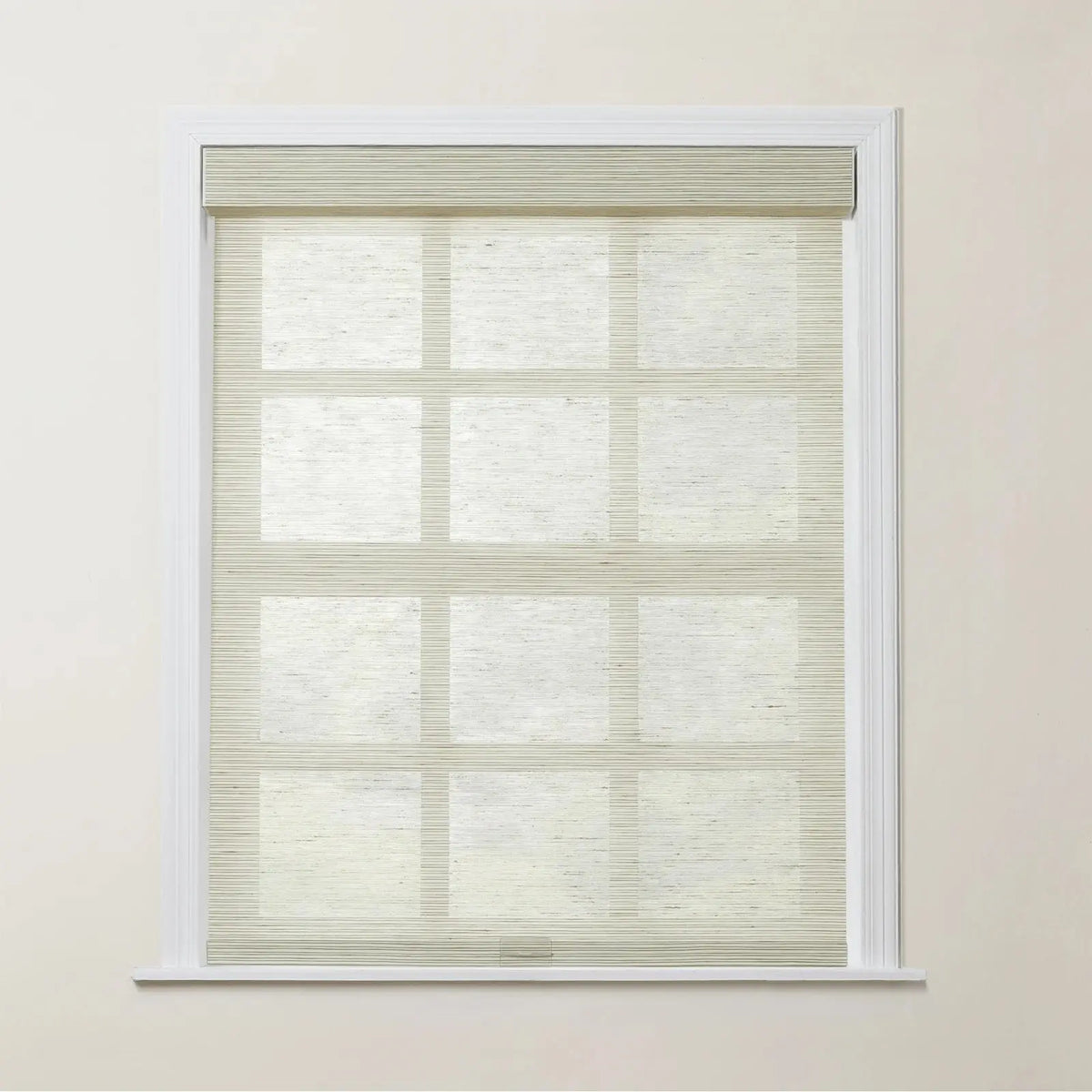 Rae Natural Jute Woven Wood Roller Blinds Cordless