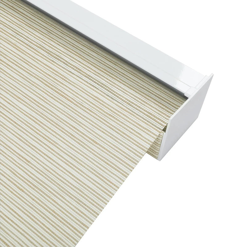 Rae Natural Jute Woven Wood Roller Blinds Cordless
