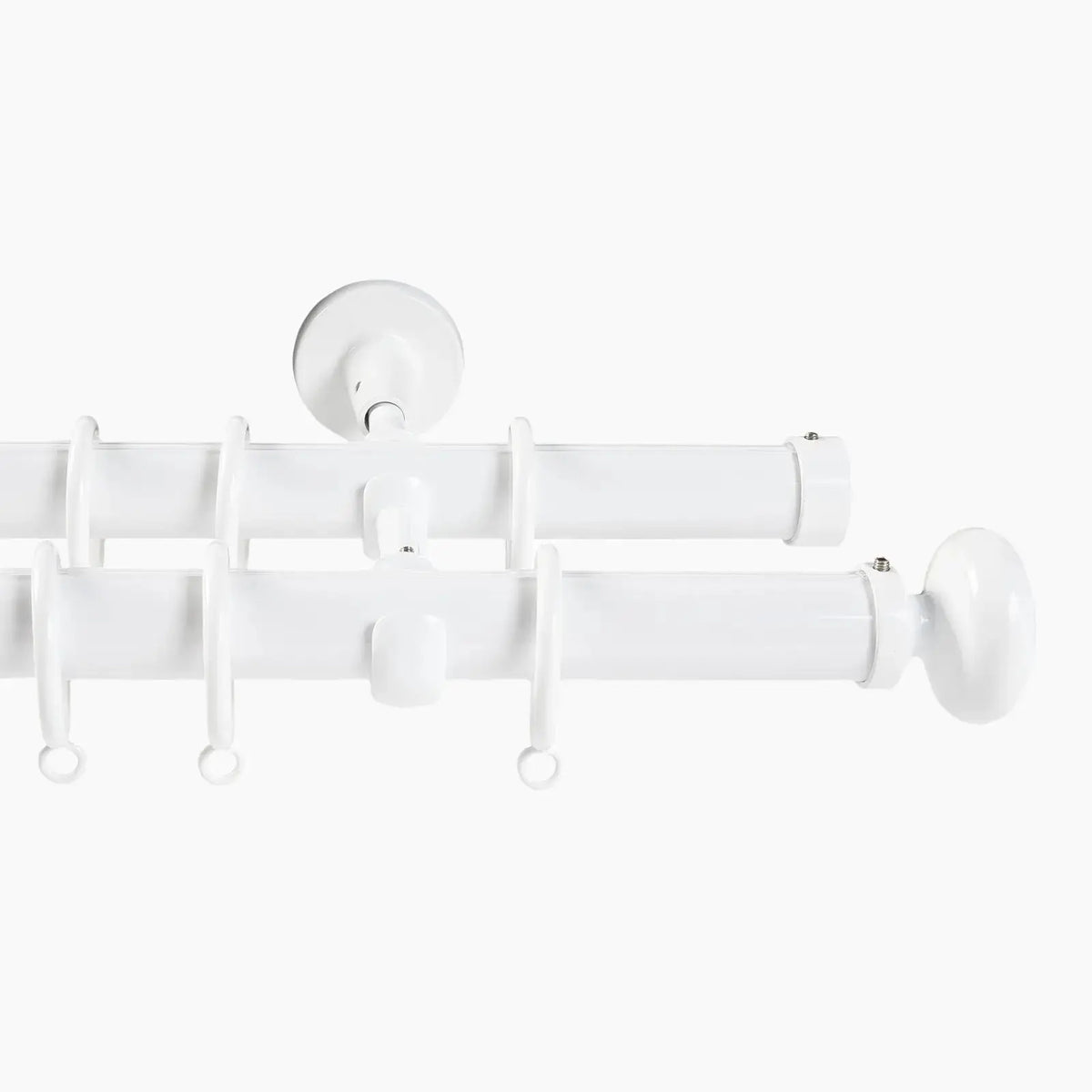 Kelvin Double Window Curtain Rod -TWOPAGES