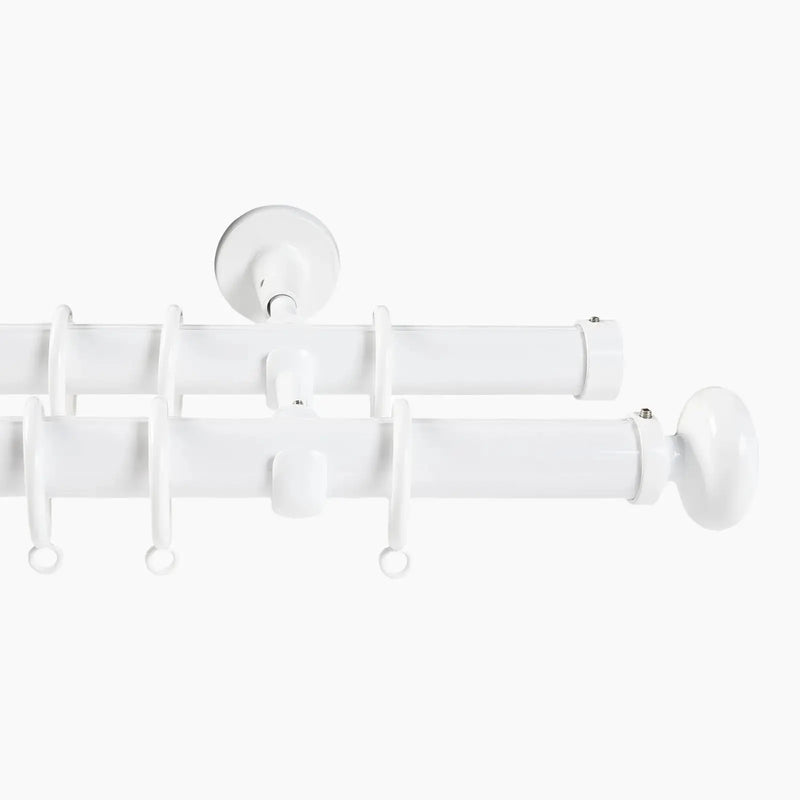 Kelvin Double Window Curtain Rod -TWOPAGES