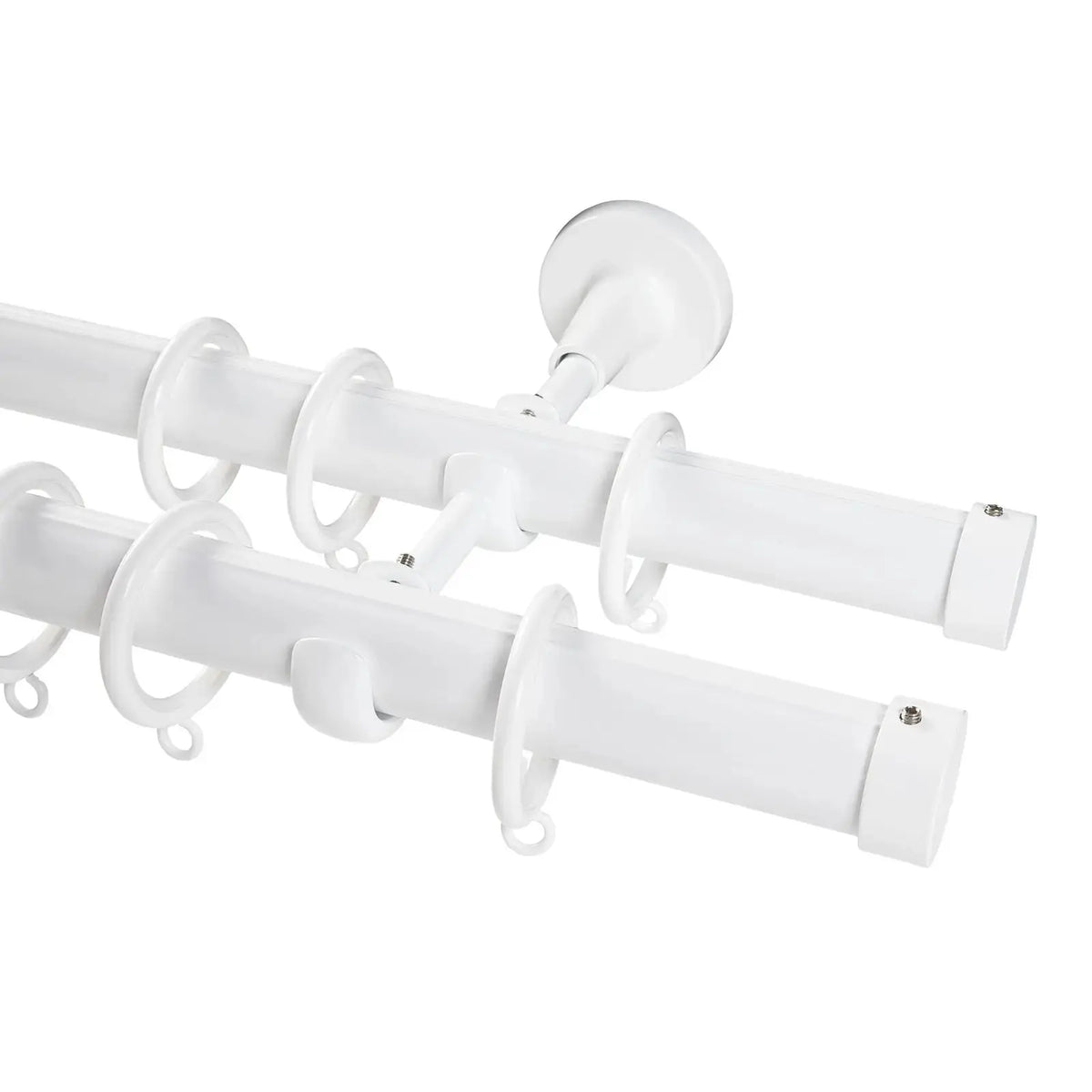 Kelvin Double Window Curtain Rod -TWOPAGES