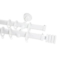 Kelvin Double Window Curtain Rod -TWOPAGES