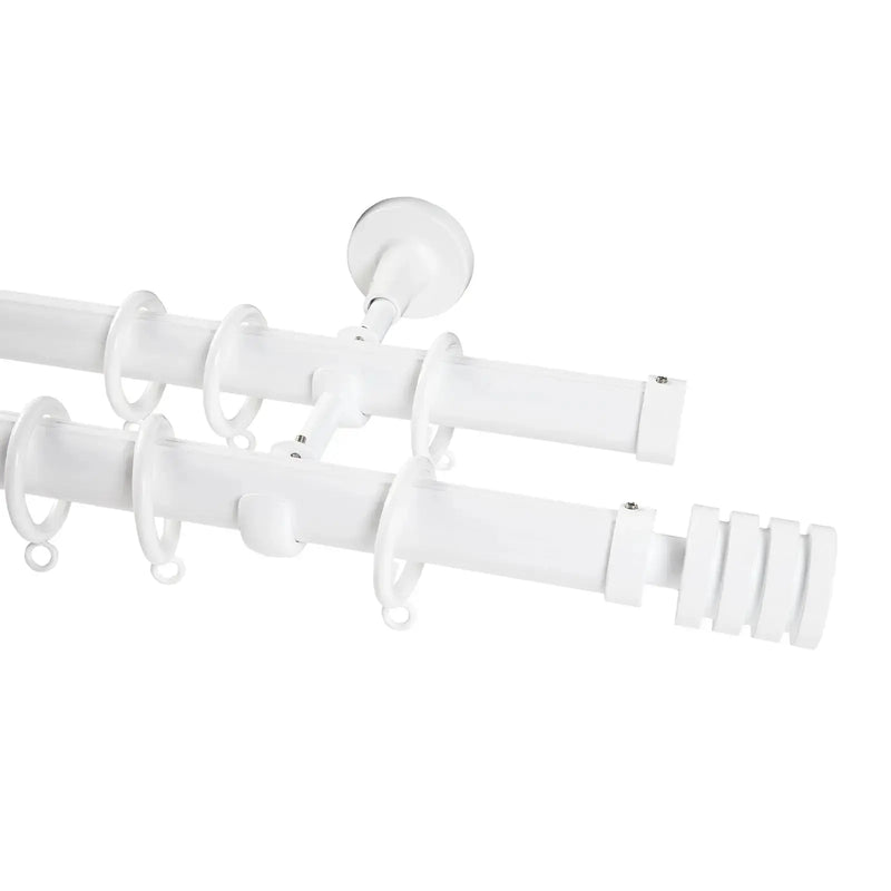 Kelvin Double Window Curtain Rod -TWOPAGES
