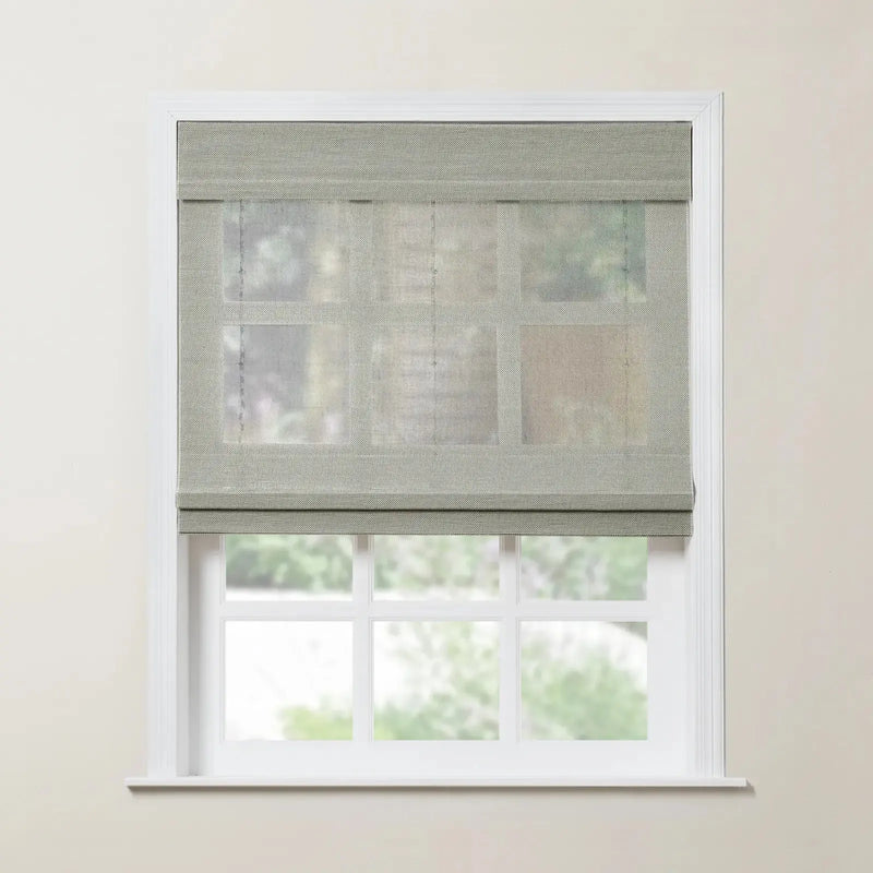 Rae Natural Ramie Bamboo Woven Blinds - Series P