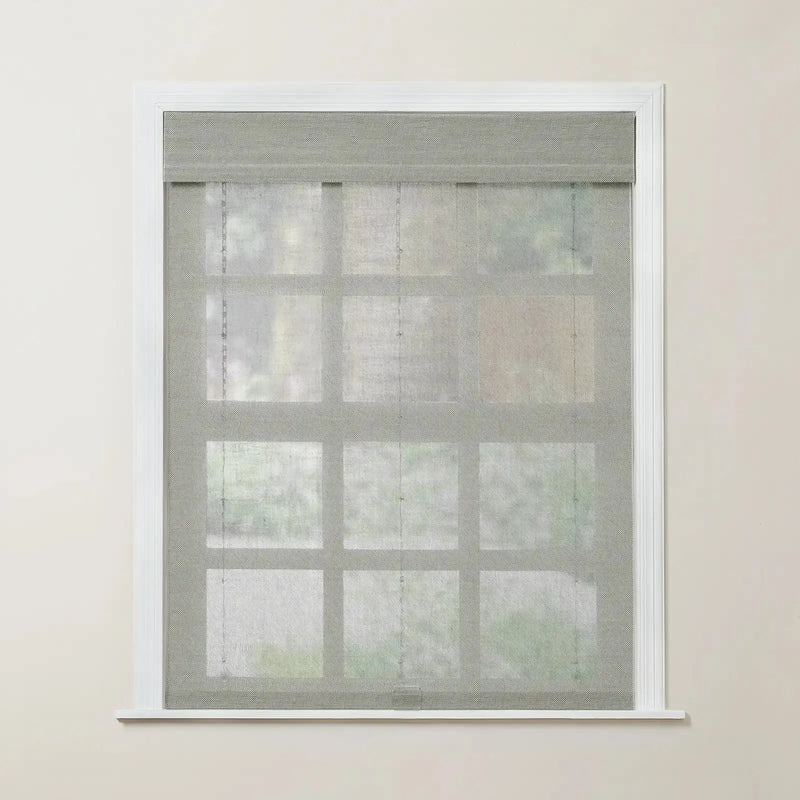 Rae Natural Ramie Bamboo Woven Blinds - Series P