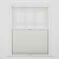 Aura No-Drill Day Night Blockout Cellular Window Blinds Cordless