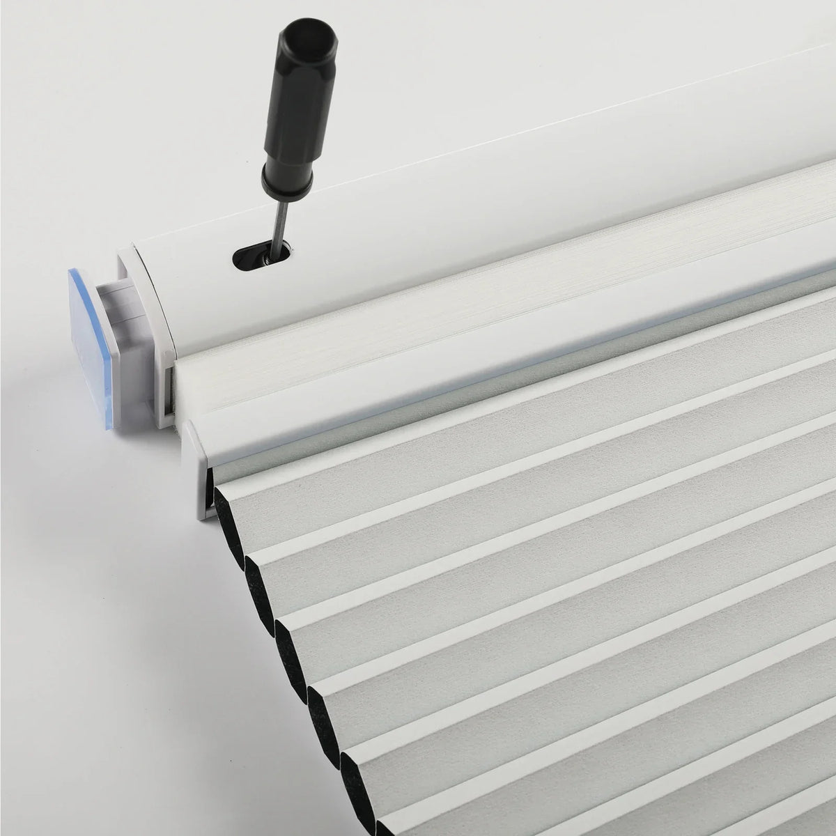 Aura No-Drill Day Night Blockout Cellular Window Blinds Cordless