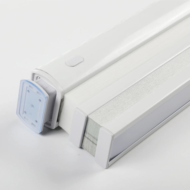 Aura No-Drill Day Night Blockout Cellular Window Blinds Cordless