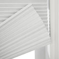 Aura No-Drill Top Down Bottom Up Blockout Cellular Window Blinds Cordless