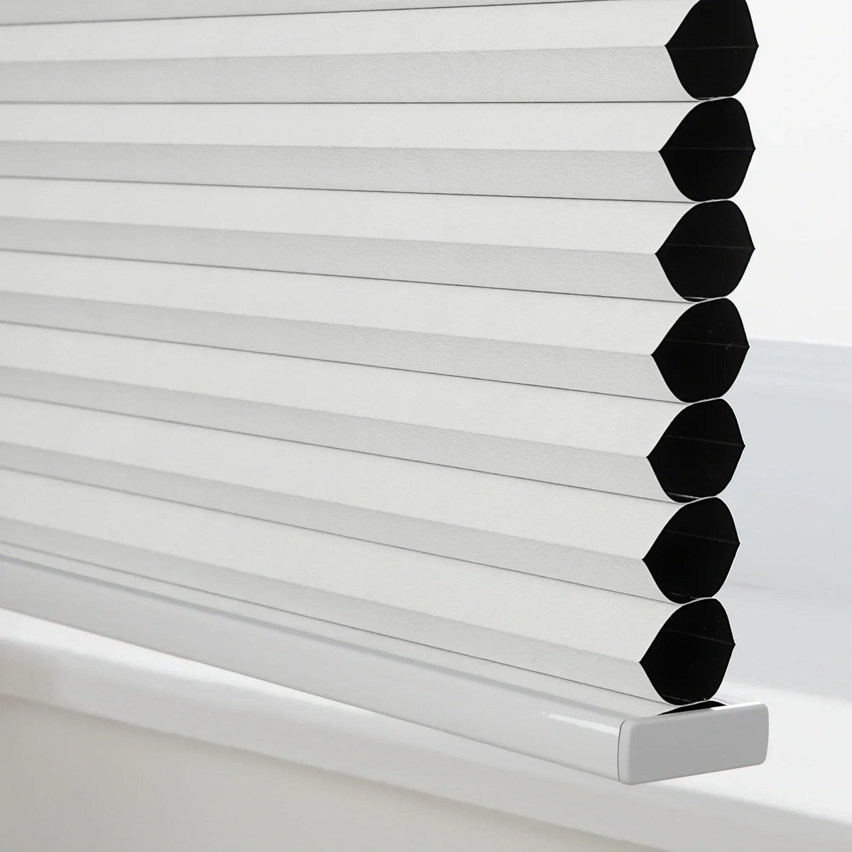 Aura No-Drill Top Down Bottom Up Blockout Cellular Window Blinds Cordless