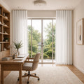 Jawara Linen Cotton S-fold Curtain with Belt Hook - Lora Track