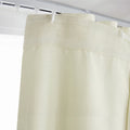Karin Pure Wool S-fold Curtains with Belt Hook - Lora Track