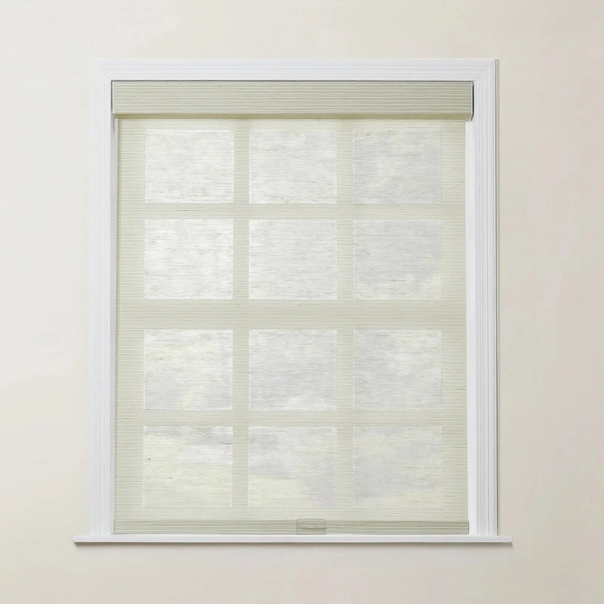 Rae Natural Jute Woven Wood Roller Blinds Cordless