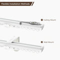 Leo Single Wall & Ceiling Curtain Track