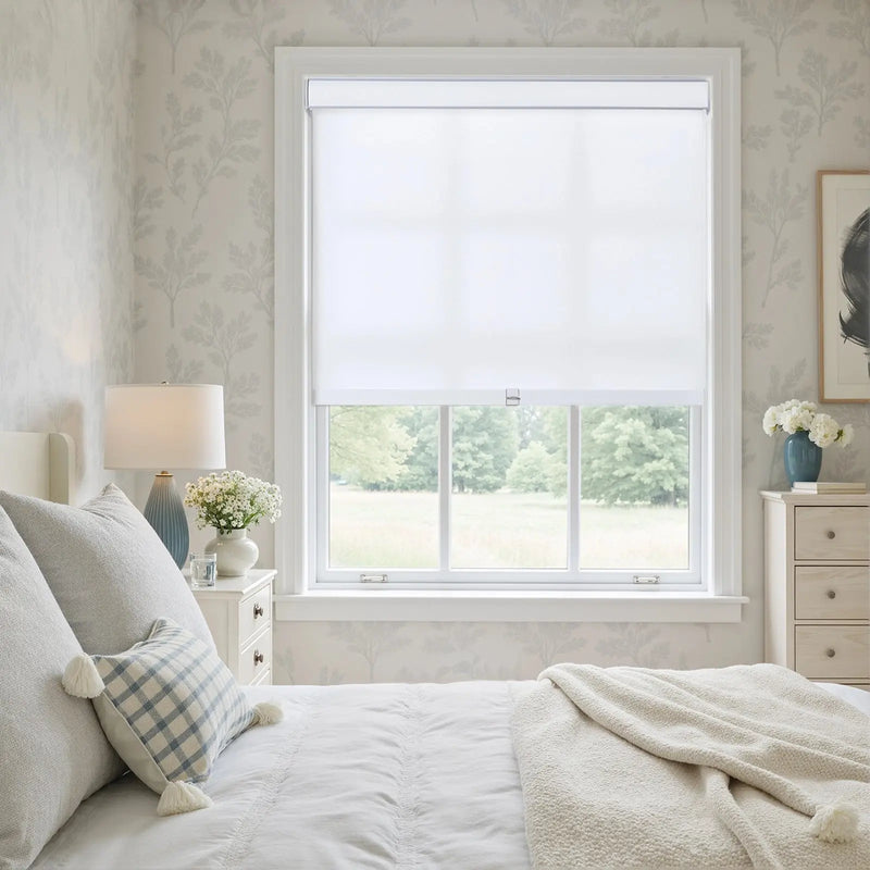 Alvin Basic Room Darkening Cordless Roller Blinds